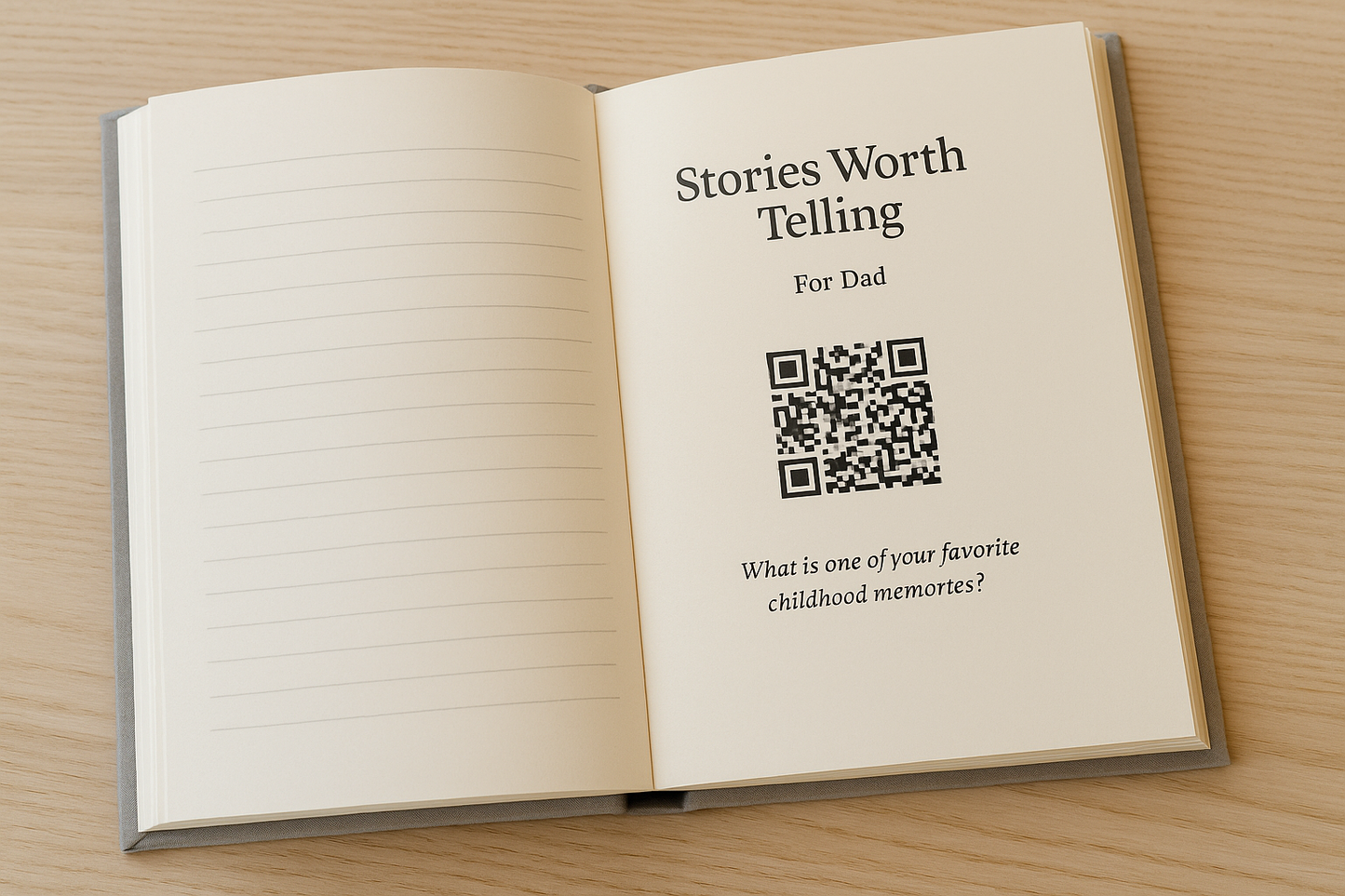 Stories Worth Telling – For Dad: Voice & Storybook Legacy Bundle